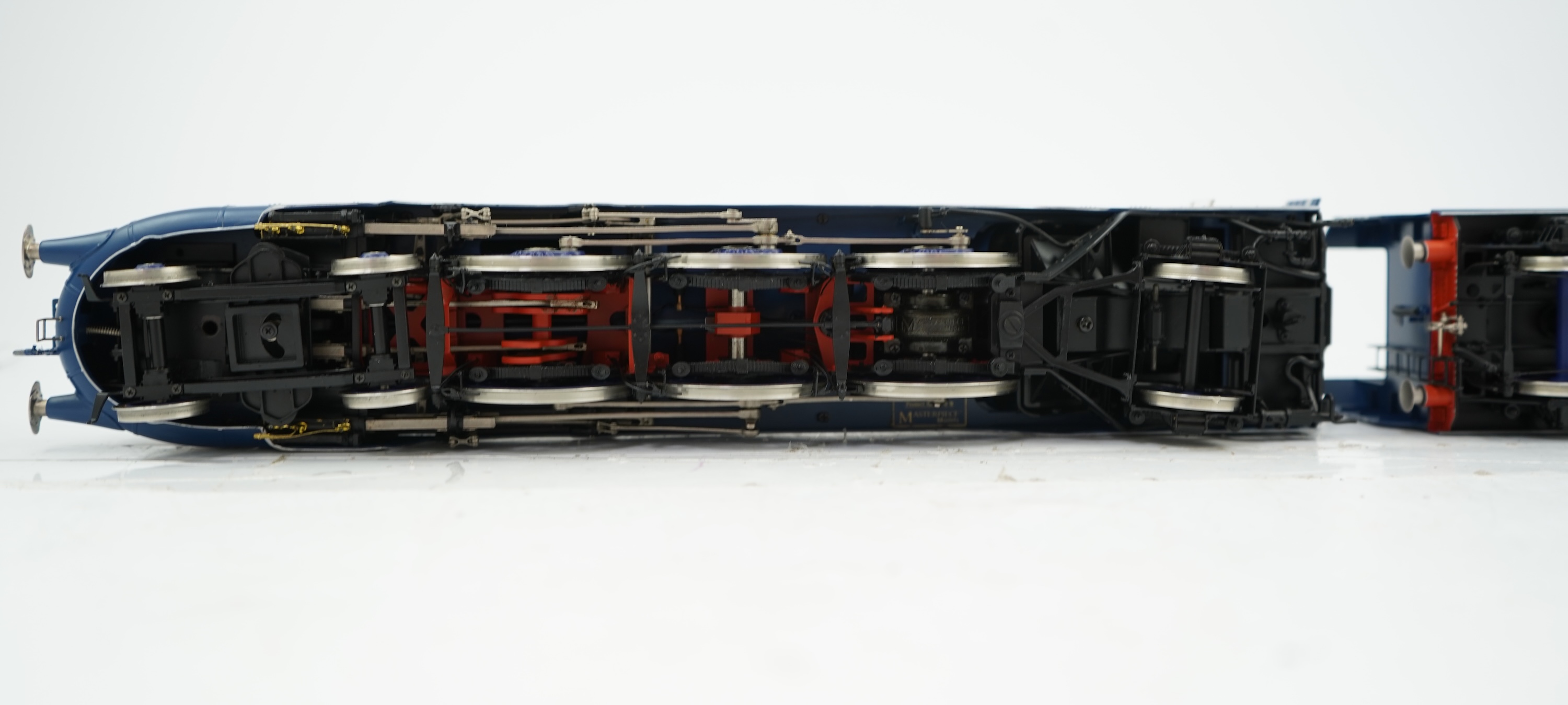 An 0 gauge Masterpiece Models model of LMS streamlined Coronation Class, Princess Alexandra, 6224, 4-6-2 tender locomotive, powered for two rail operation, with original box, instruction booklet and other paperwork.